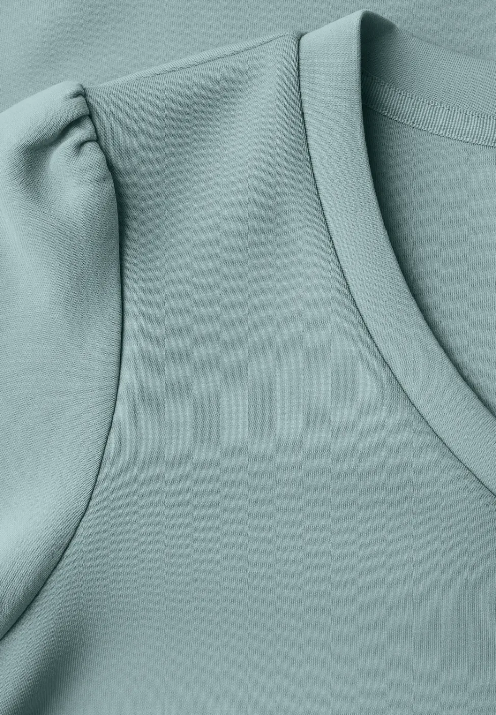 Silk-Look Shirt mit Raffung