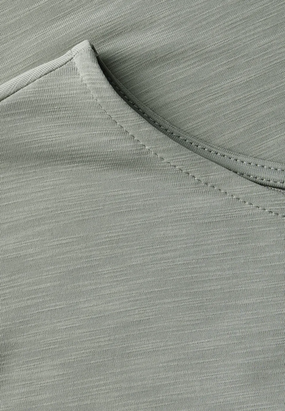 Silk-Look Shirt mit Wording