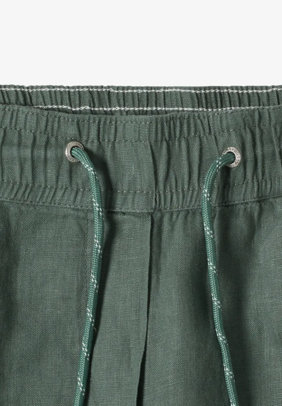 Slim Leg Hose aus Leinen im Casual Fit