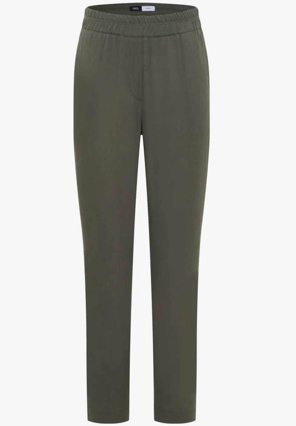 Slim Leg Hose im Loose Fit mit Struktur
