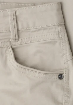 7/8 Slim Leg Hose im Satin-Look