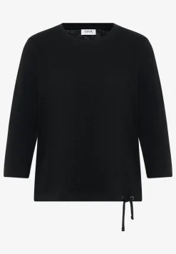 Slub Shirt mit Rundhals