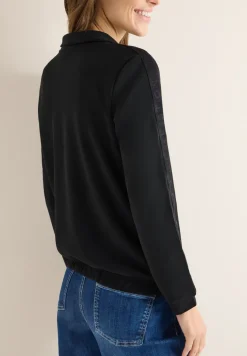 Softe Jacke mit Tapedetail