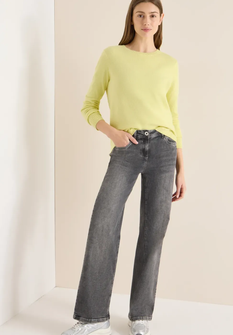 Softer Pullover in Unifarbe