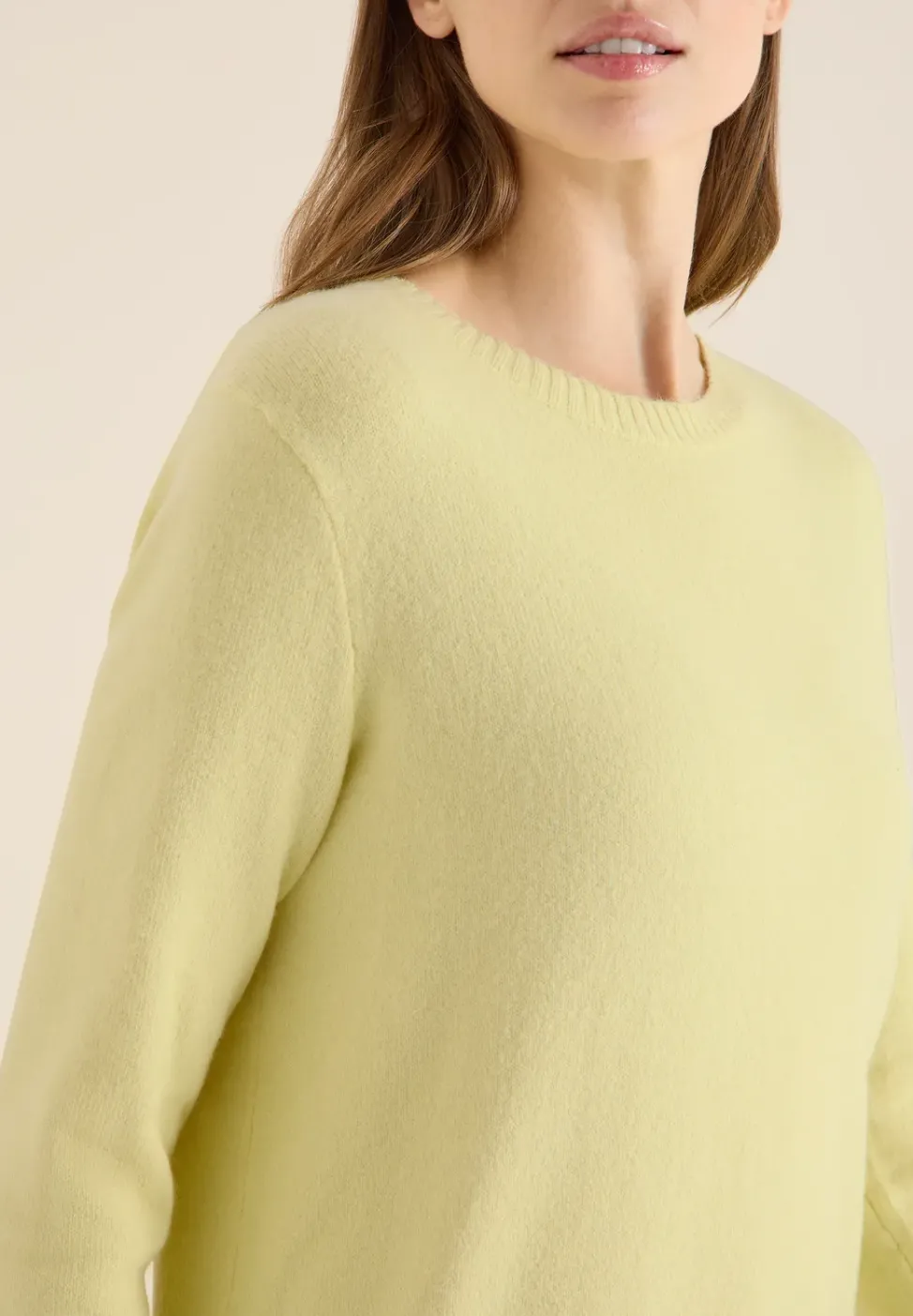 Softer Pullover in Unifarbe