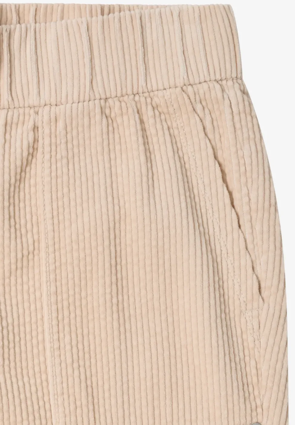 Sportive Loose Fit Cordhose