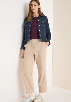 Sportive Loose Fit Cordhose