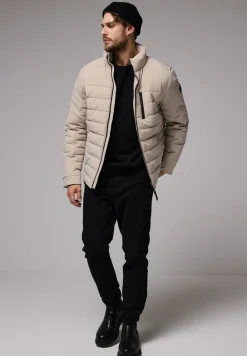 Steppjacke im Biker-Look