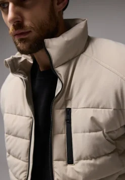 Steppjacke im Biker-Look