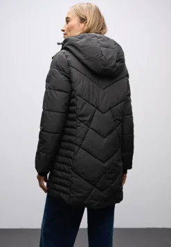 Steppjacke in Midi-Länge