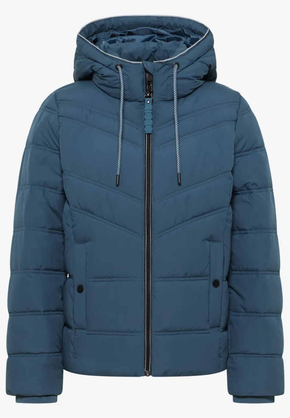 Steppjacke mit Kapuze