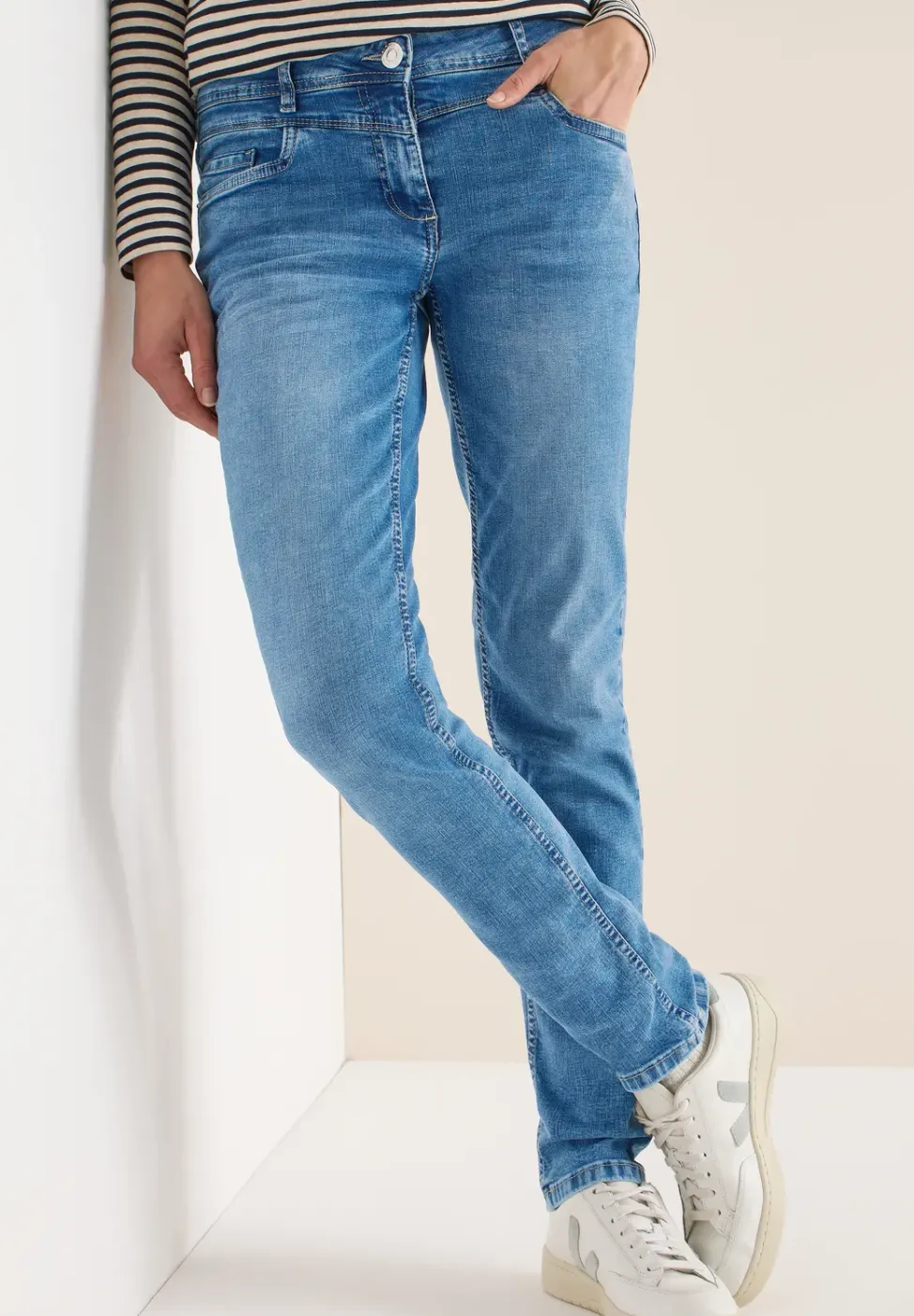 Straight Leg Jeans