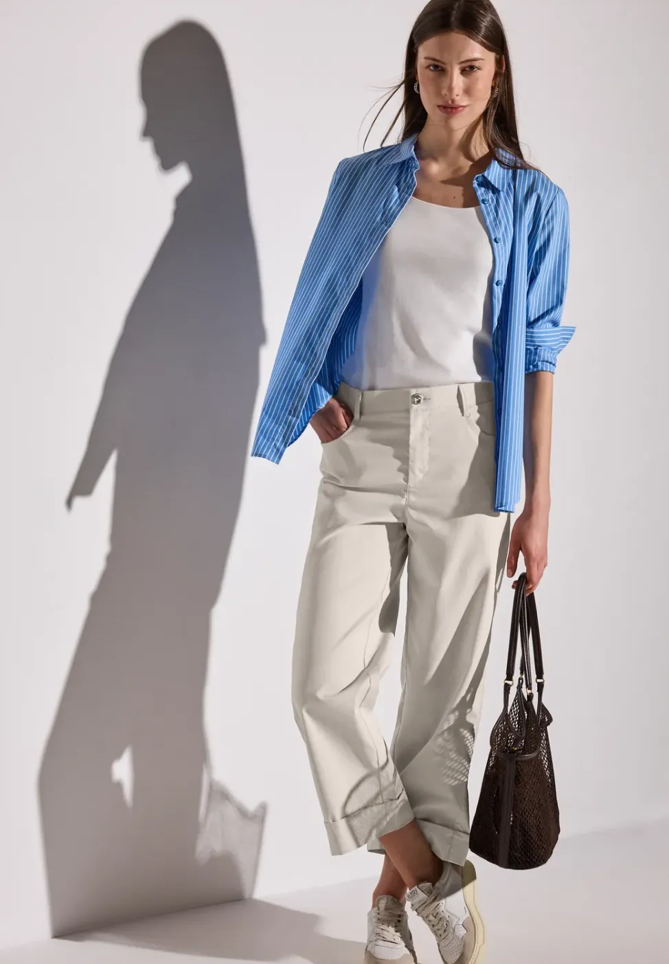 Straight Leg Twill-Hose