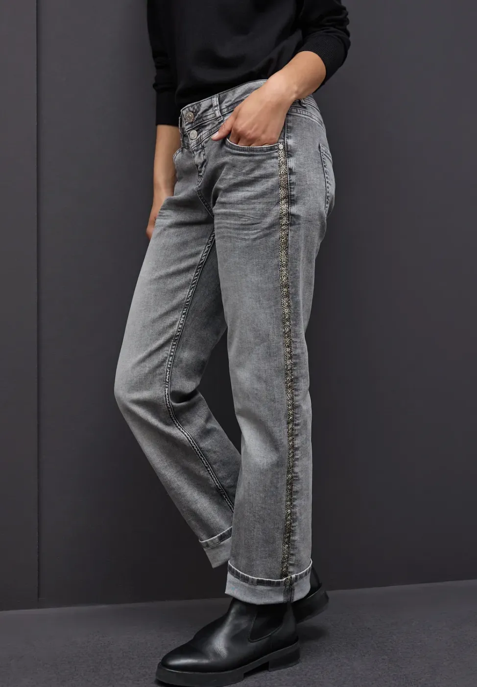 Straight Leg Jeans