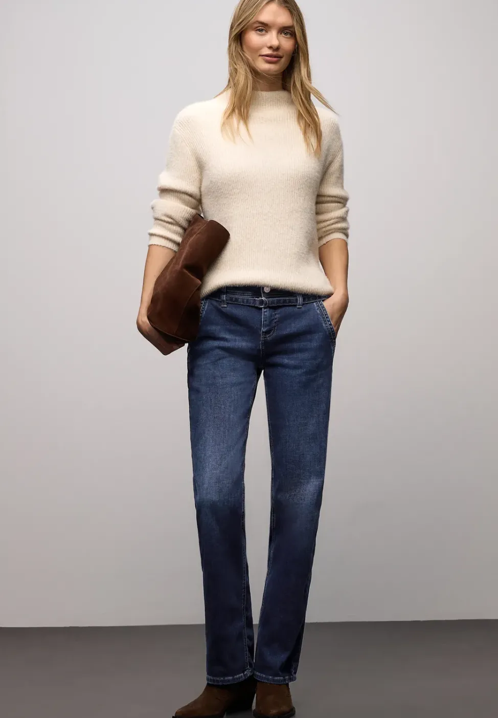 Straight Leg Jeans
