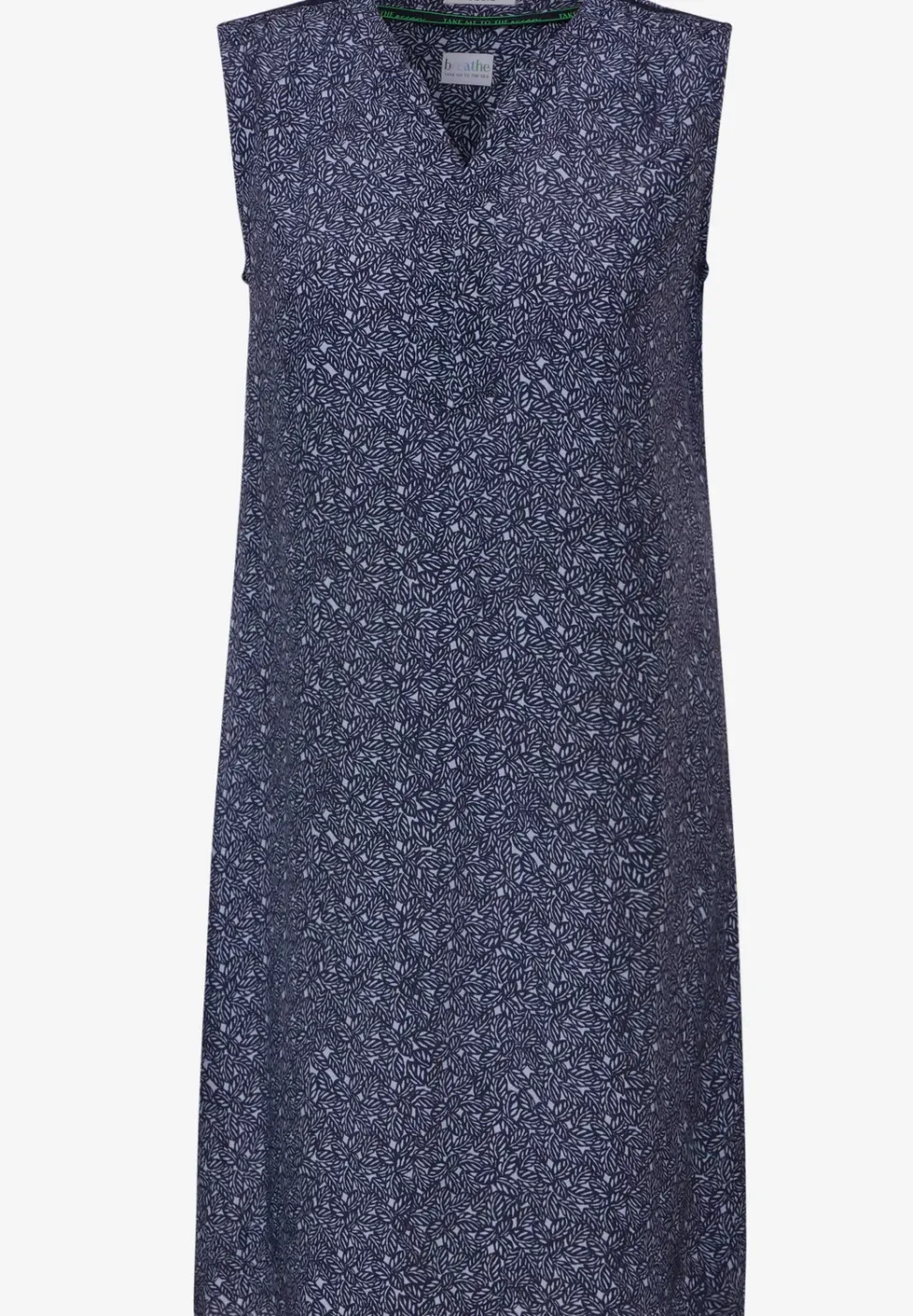 Struktur Print Kleid