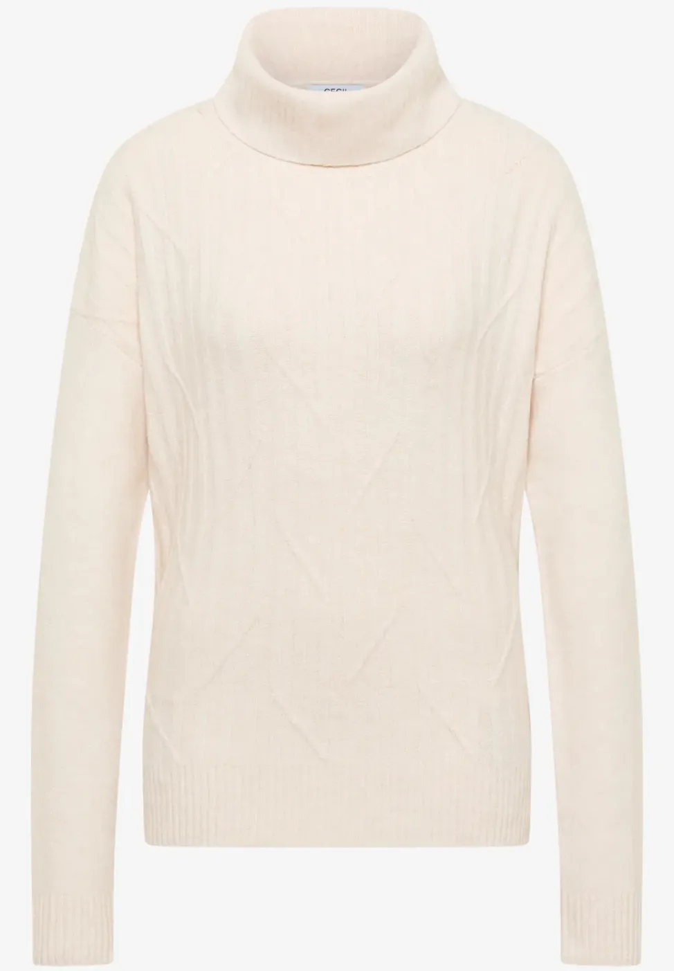 Struktur Rollkragenpullover
