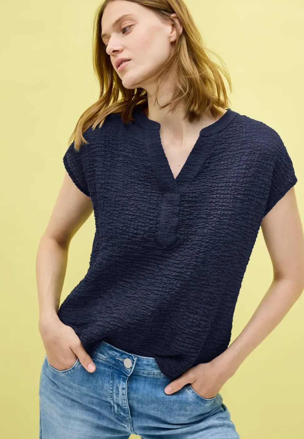 Strukturbluse