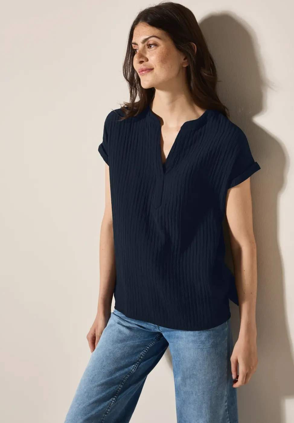 Strukturbluse