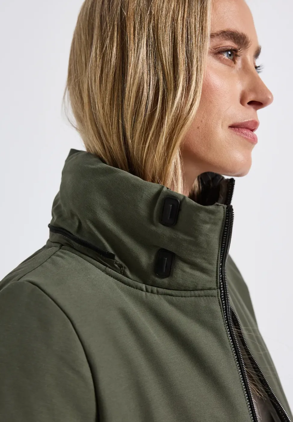 Strukturmix Jacke