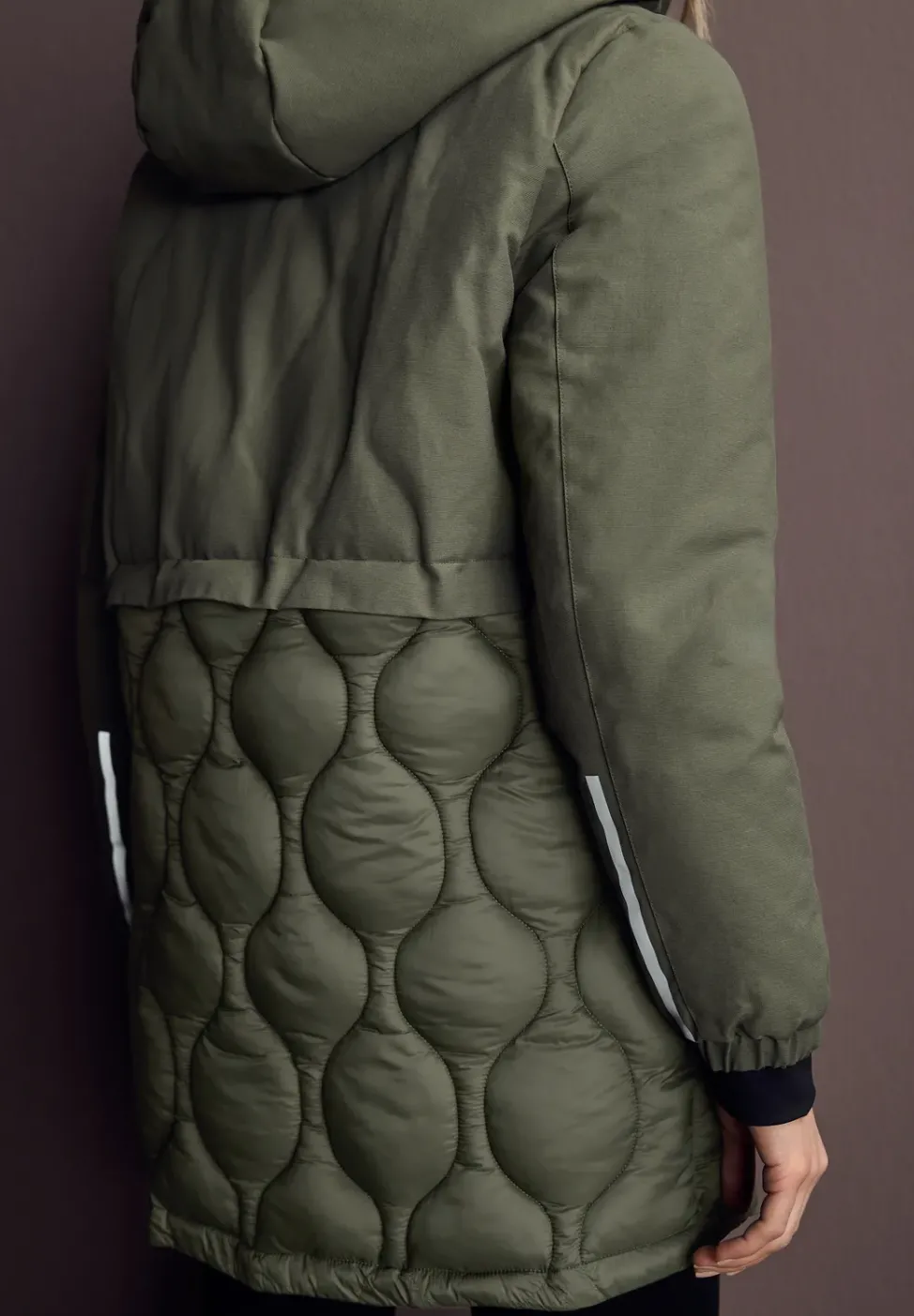 Strukturmix Jacke