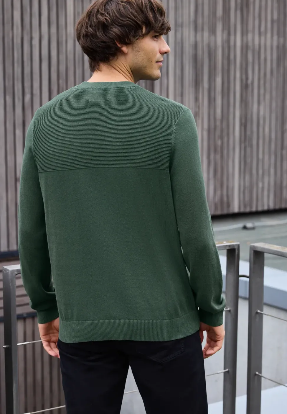 Strukturmix Pullover