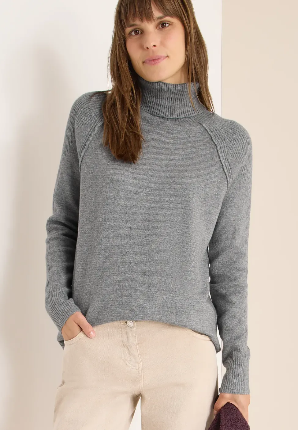 Strukturmix Pullover