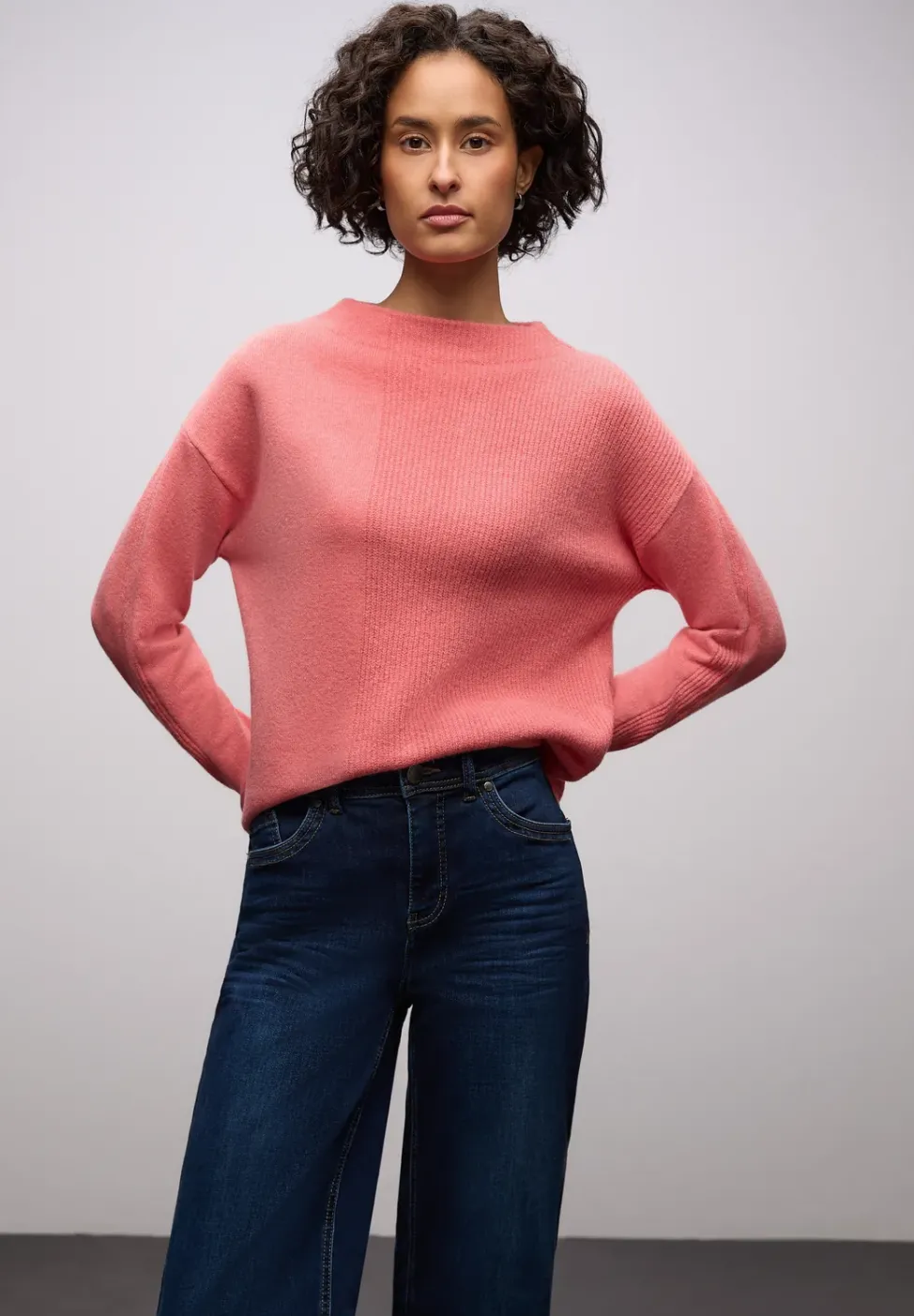 Strukturmix Pullover