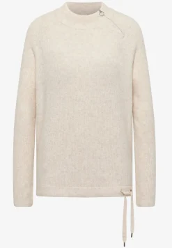 Strukturpullover mit Zipper