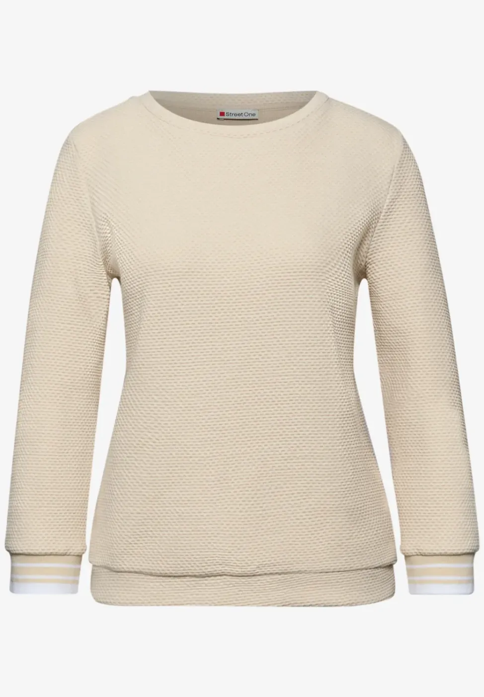 Strukturshirt mit Details
