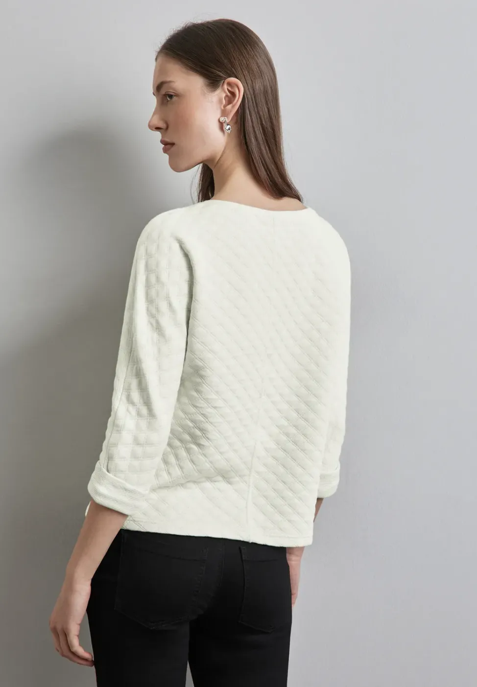 Strukturshirt mit Details
