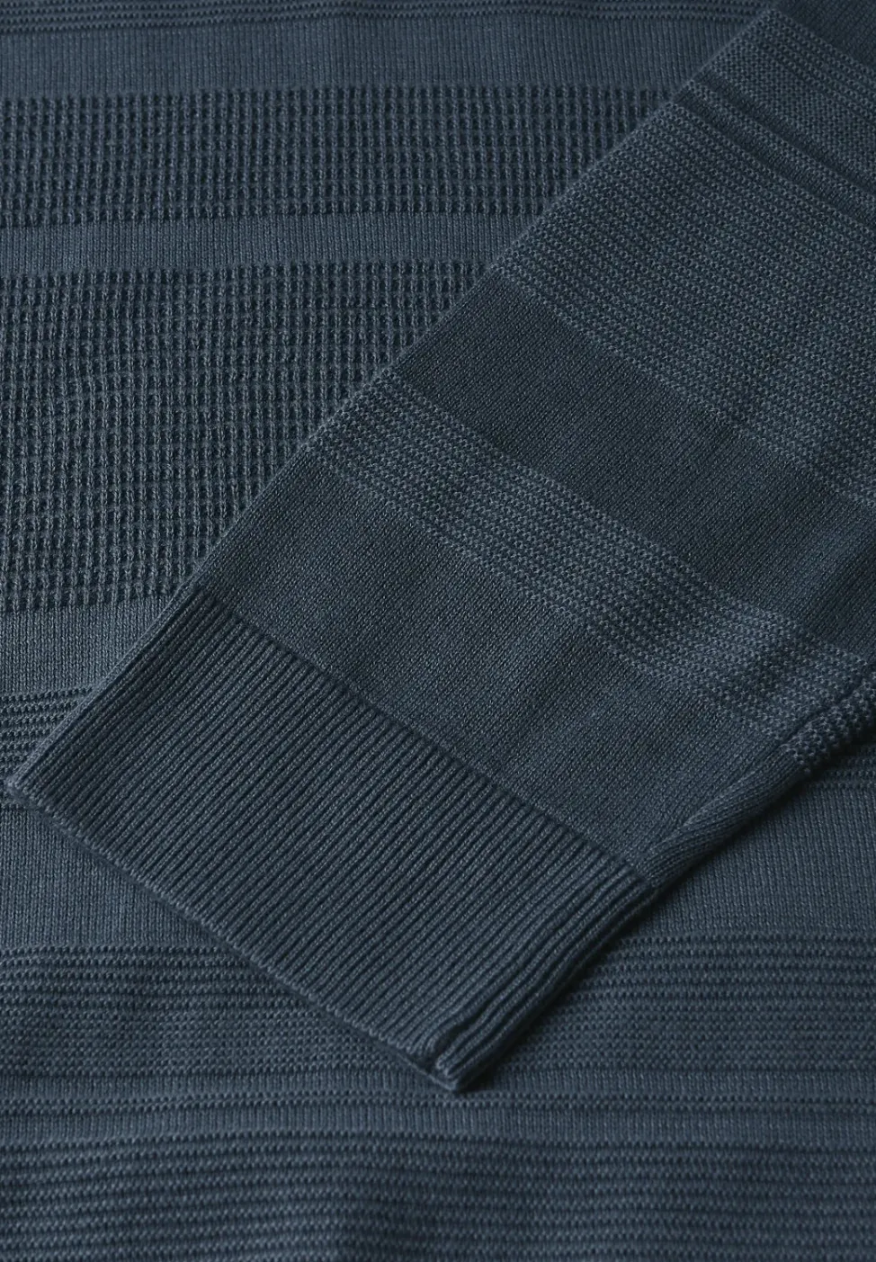 Strukturstreifen Pullover