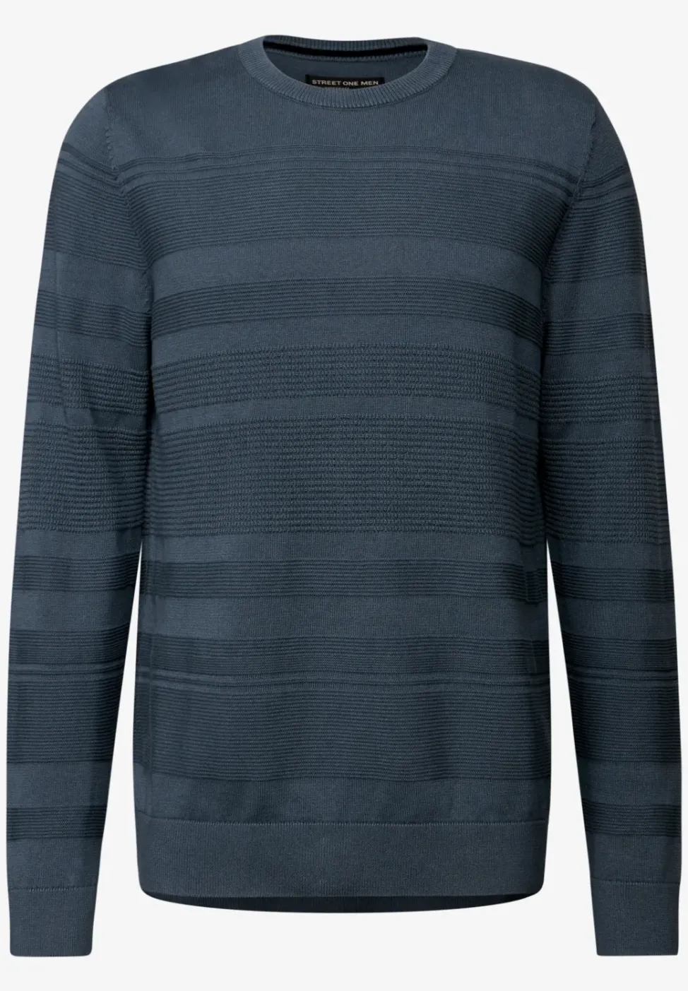 Strukturstreifen Pullover