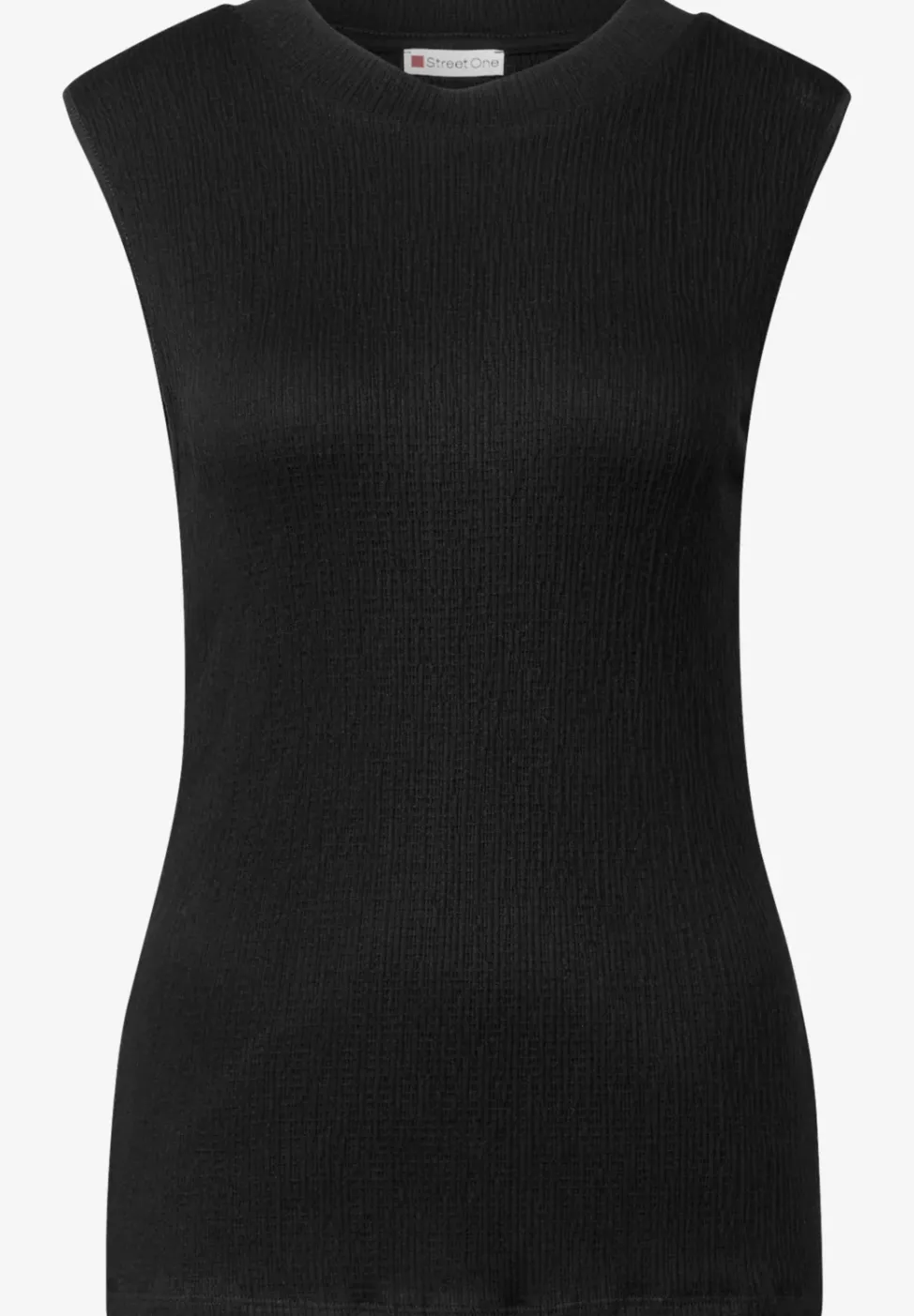 Strukturtop mit Turtleneck