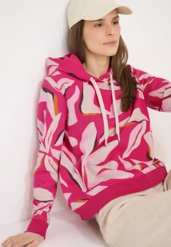 Sweatshirt mit floralem Muster