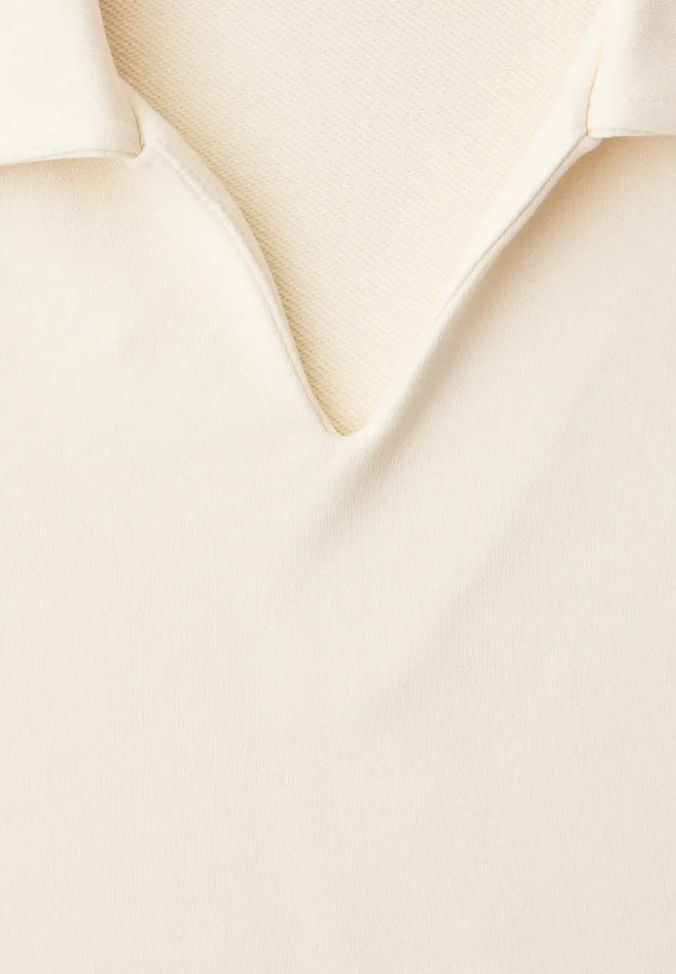 Sweatshirt mit Kragen