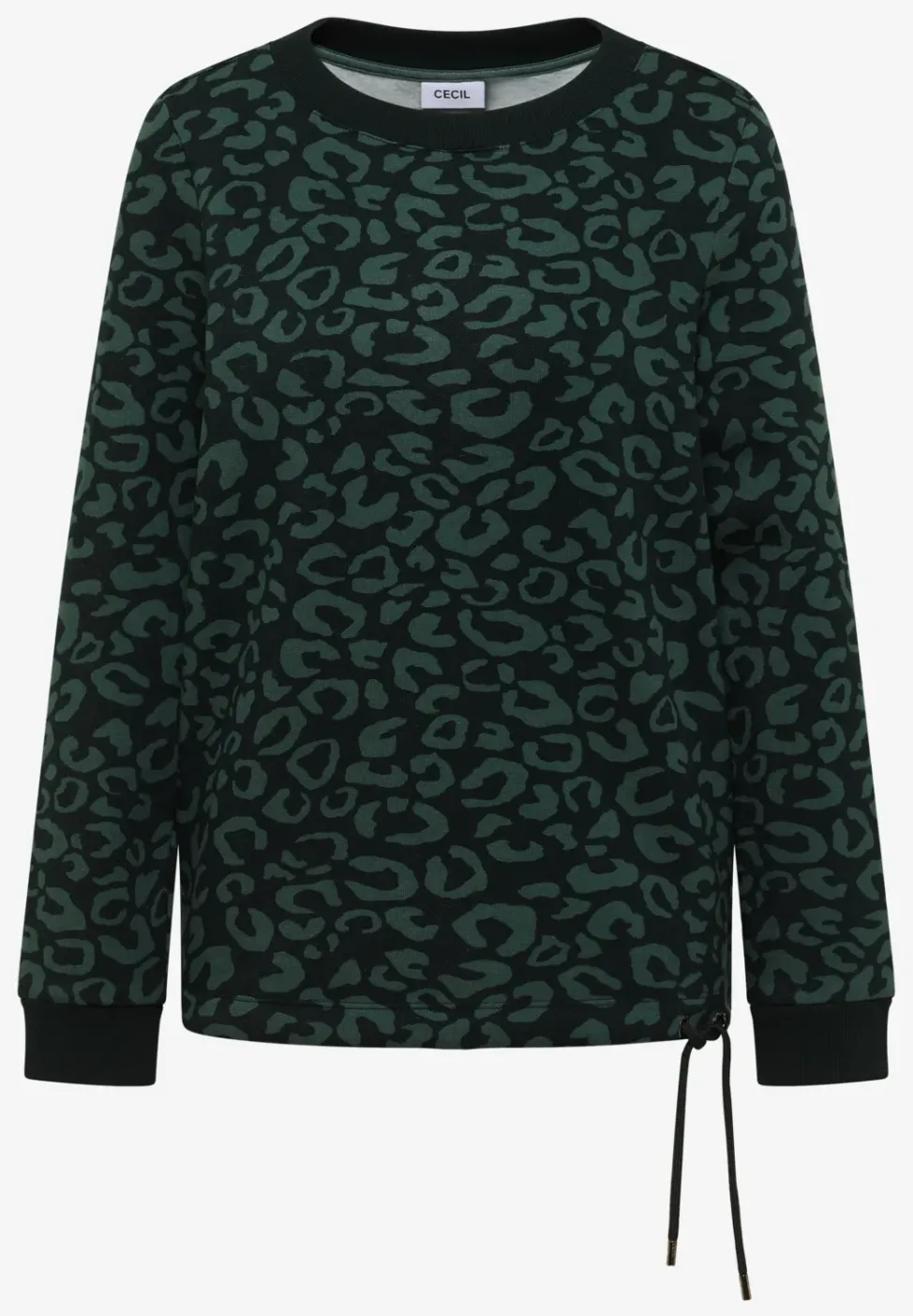 Sweatshirt mit Leo-Muster