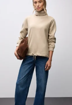 Sweatshirt mit Stehkragen