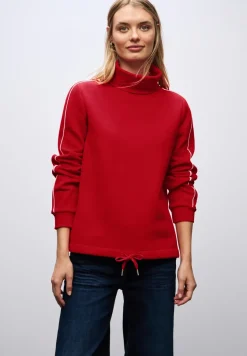 Sweatshirt mit Stehkragen