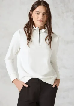 Sweatshirt mit Stickerei