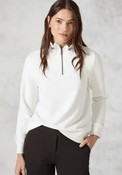 Sweatshirt mit Stickerei