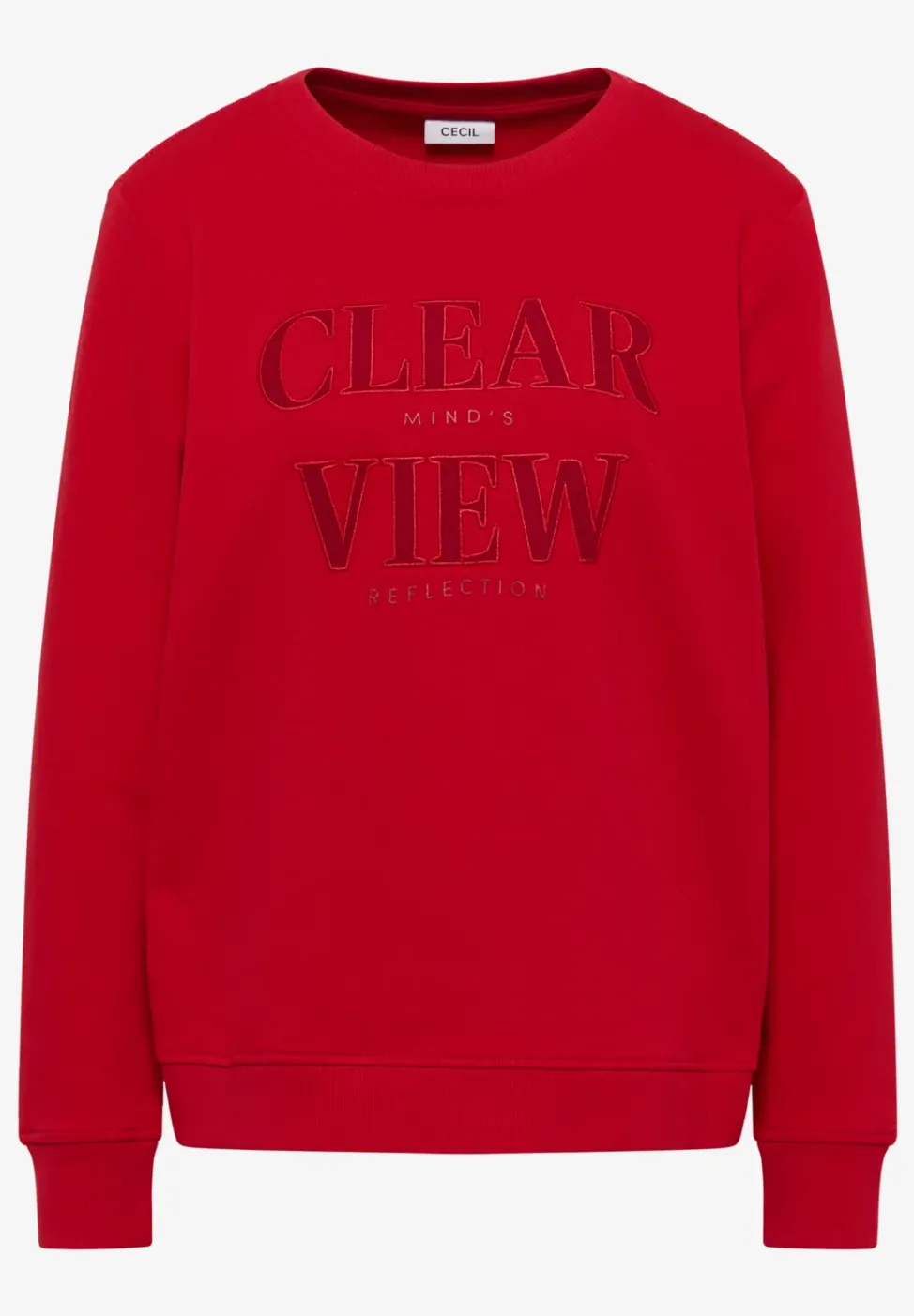 Sweatshirt mit Wording