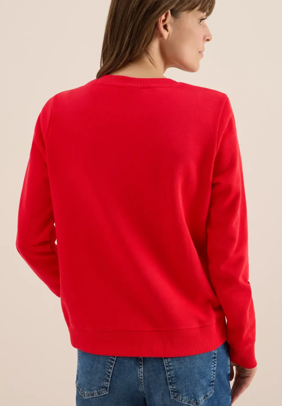 Sweatshirt mit Wording