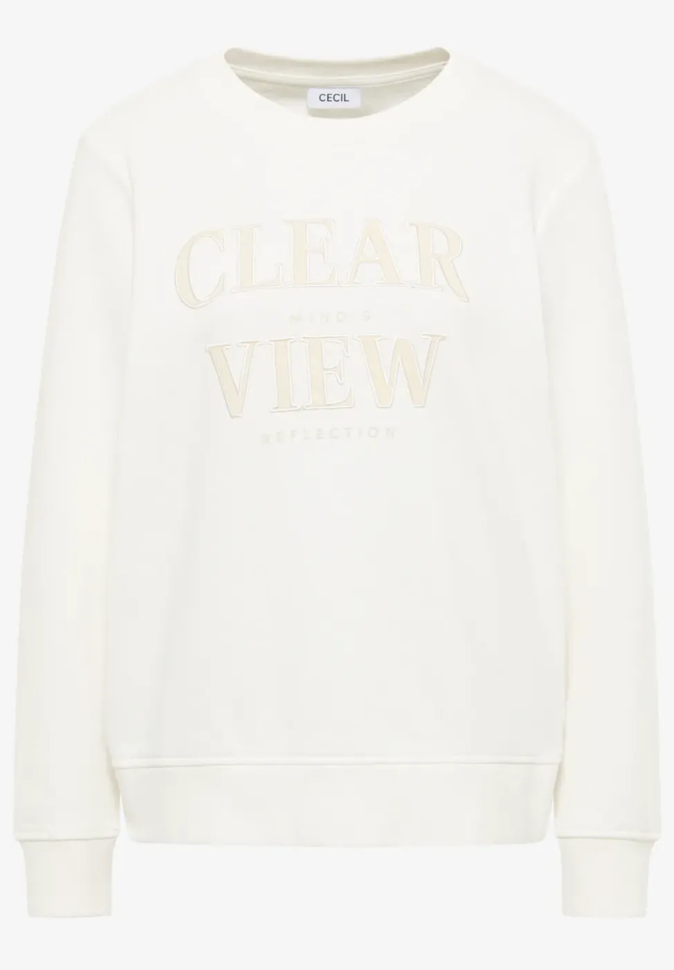 Sweatshirt mit Wording