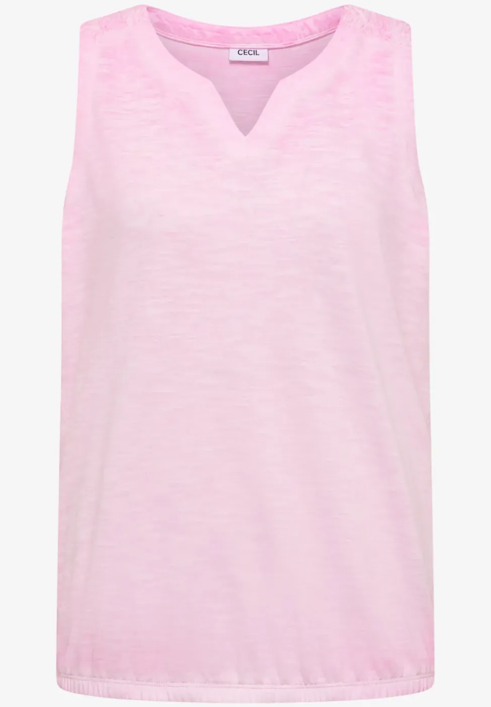 Top aus Jersey im Garment Dye Look