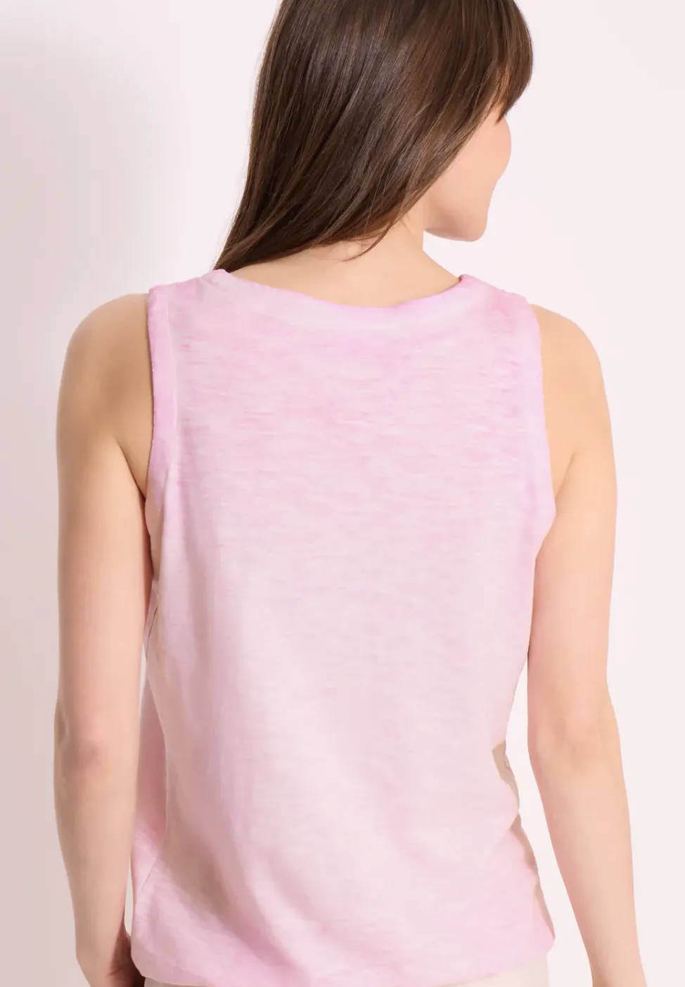 Top aus Jersey im Garment Dye Look