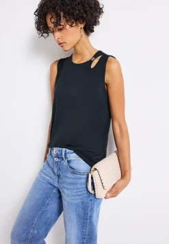 Top mit Cut-Out und Detail