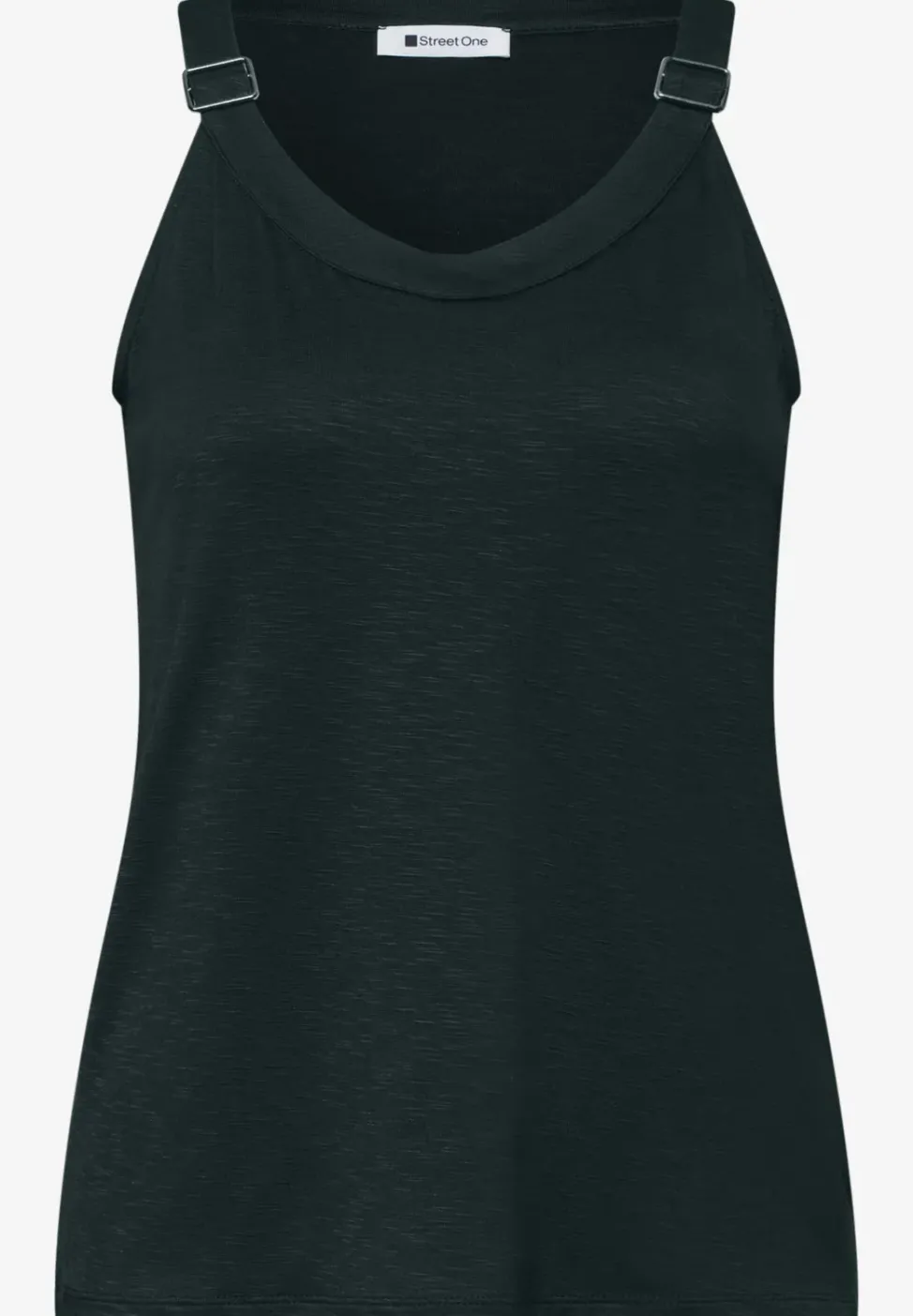 Top mit V-Neck und Deko-Detail