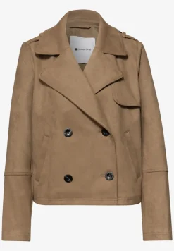 Trenchcoat aus Velours