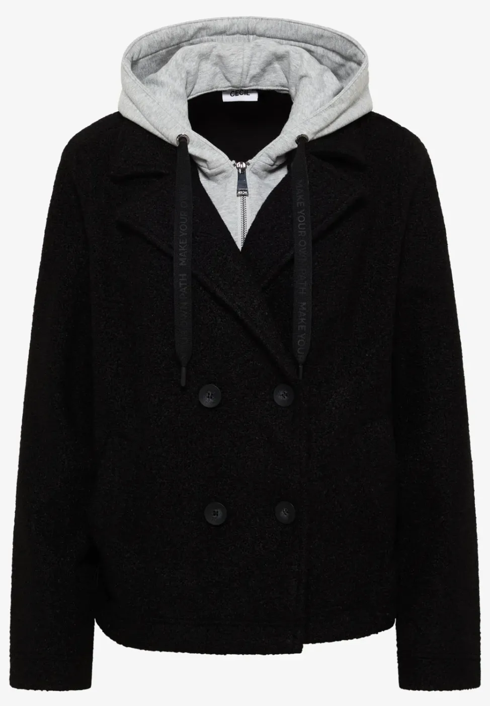 Trenchcoat mit Inlay